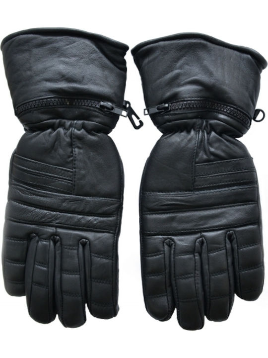 Winter Leather Waterproof Black