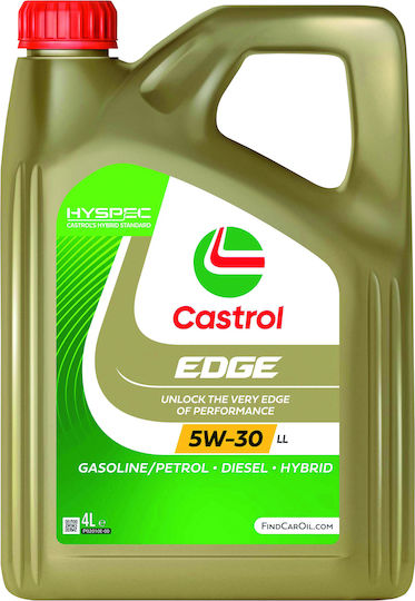 Castrol Edge Συνθετικό Λάδι Αυτοκινήτου 5W-30 4lt