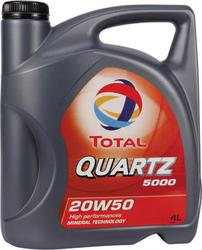 Total Quartz 5000 Car Lubricant 20W-50 4lt