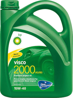 BP Моторно масло за автомобили Visco 2000 A3/B3 15W-40 4лт