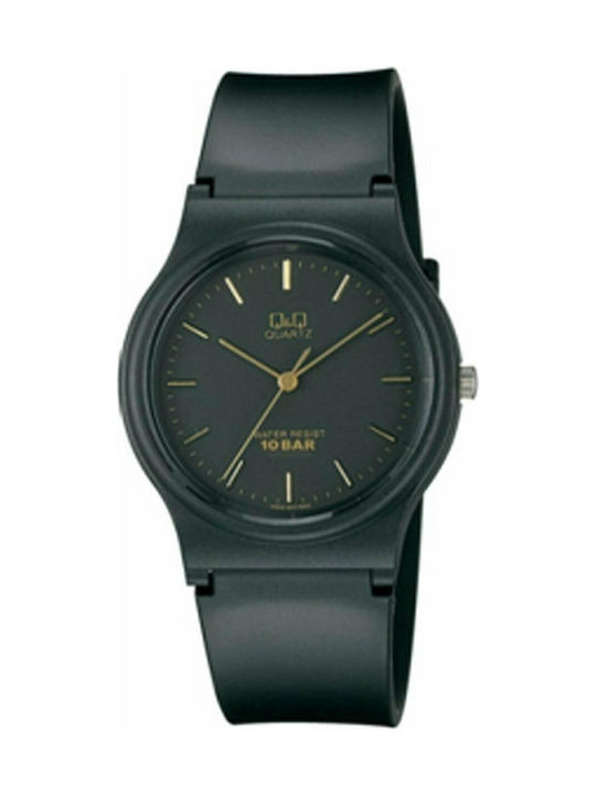 Q&Q Battery Watch with Rubber Strap Black VP46J003Y