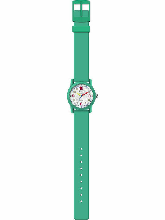 Q&Q Kids Analog Watch with Rubber/Plastic Strap...