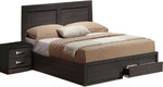 Κρεβάτι Υπέρδιπλο Ξύλινο Life με Συρτάρια 160x200cm