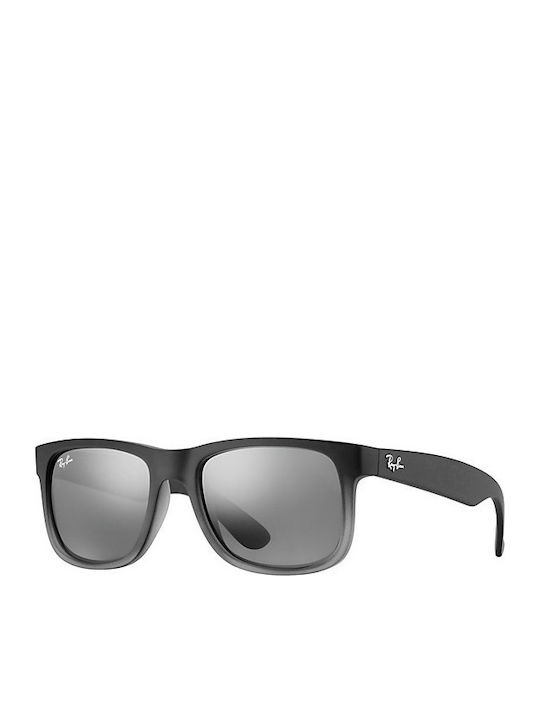 Ray Ban Justin Unisex Sunglasses with Gray Plas...