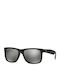 Ray Ban Justin Unisex Sunglasses with Black Plastic Frame and Silver Mirror Lens RB4165 622/6G