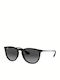 Ray Ban Erika Дамски Слънчеви Очилa с Черна Рамка и Черни Преливащи Лещи RB4171 622/8G