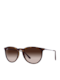 Ray Ban Erika Women's Sunglasses with Brown Tartaruga Plastic Frame and Brown Gradient Lens RB4171 865/13