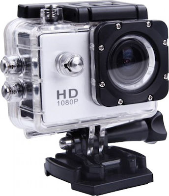 SDV4 SDV4 Action Camera Full HD (1080p) Underwater (with Case) Silver with Screen 1.5"