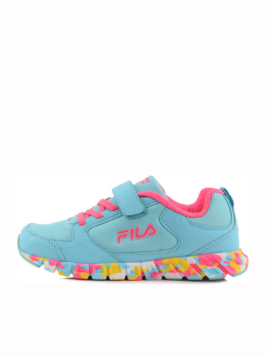 Swype Camo Αθλητικά Παιδικά Παπούτσια Running με Σκρατς Τιρκουάζ