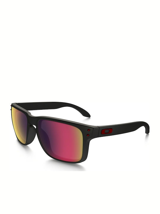 Oakley Holbrook Men's Sunglasses with Black Pla...