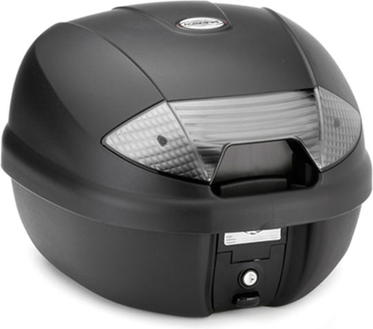 Kappa Moto K30N Monolock Μπαγκαζιέρα Μοτοσυκλέτας 30lt Μαύρη