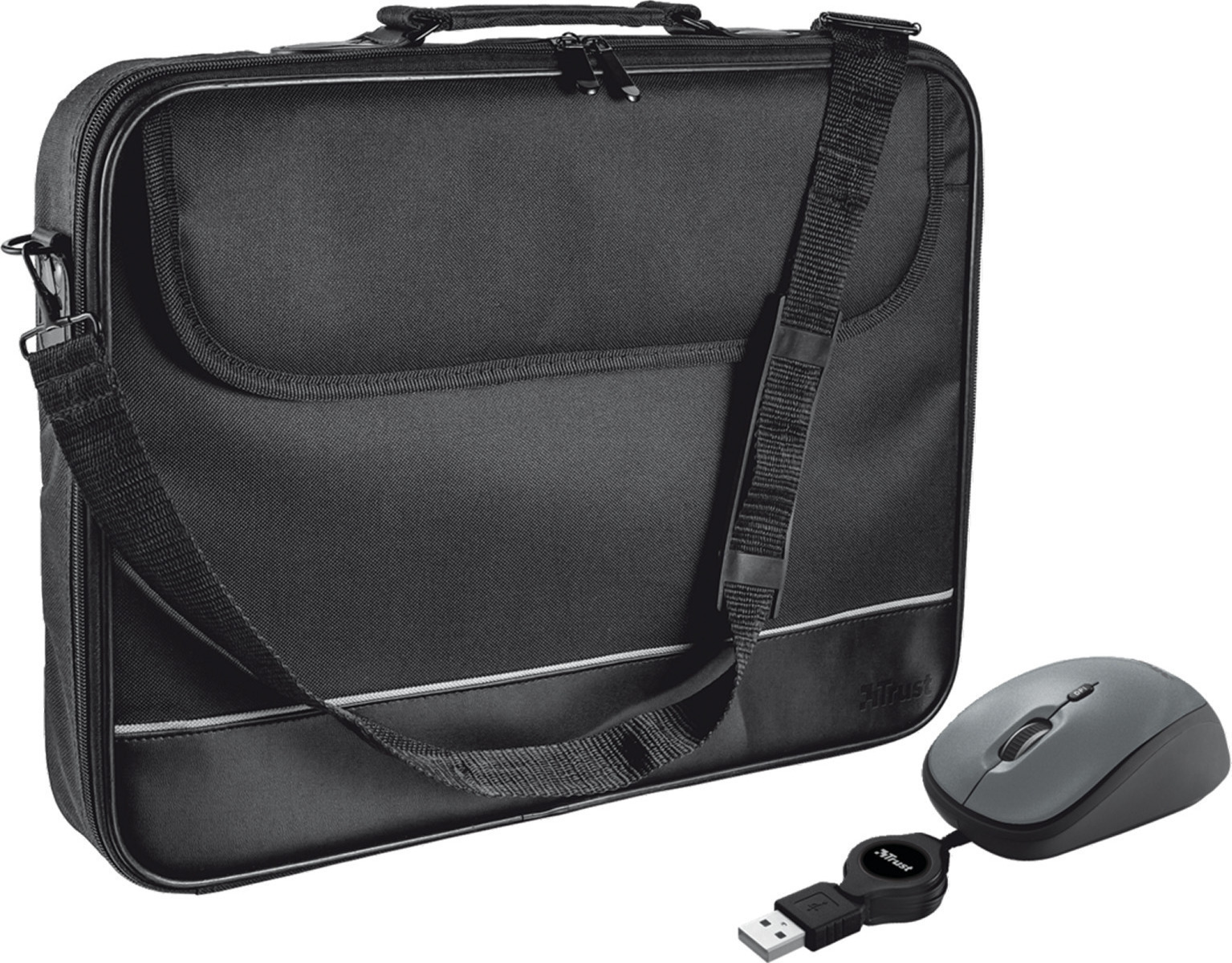 Trust Notebook Bag with mouse 16" Black - Skroutz.gr