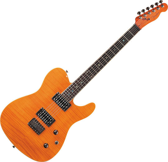 Fender Special Edition Custom Telecaster Ηλεκτρική Κιθάρα T Style με HH Διάταξη Μαγνητών Amber
