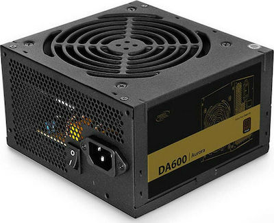 Deepcool DA600 Aurora 600W Schwarz Computer-Netzteil Voll verkabelt 80 Plus Bronze