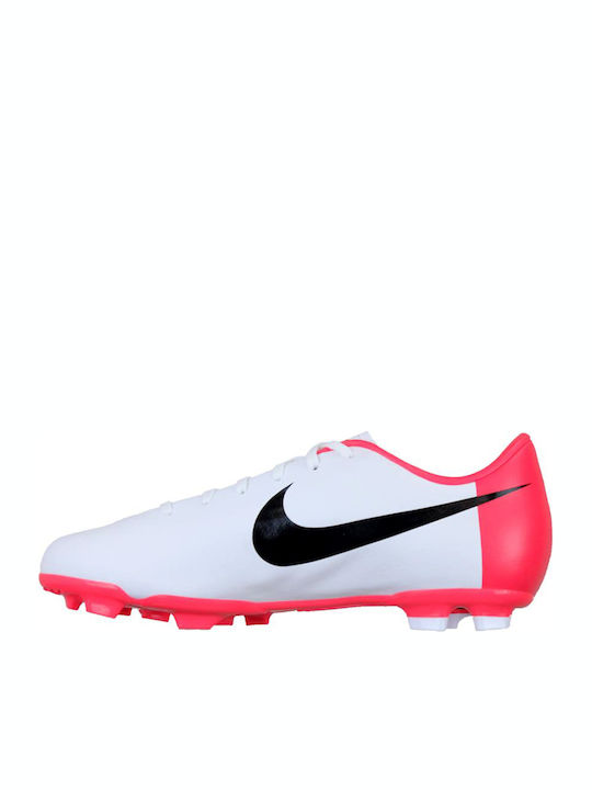 Nike Mercurial Victory FG Kids Soccer Cleats Molded Outsole White