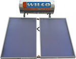 Wilco Ηλιακός Θερμοσίφωνας 200 λίτρων Glass Διπλής Ενέργειας με 3τ.μ. Συλλέκτη
