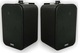 Audien Passive On-wall Speakers 30W with Bluetooth BT-408 (Pair) 20.8x12.3x13.8cm in Black Color