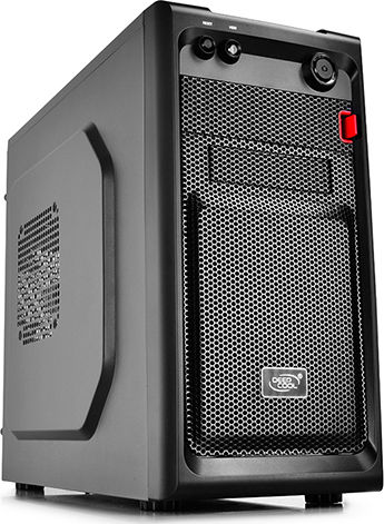 Deepcool DP-MATX-SMTR Micro Tower Κουτί Υπολογιστή με Πλαϊνό Παράθυρο Μαύρο