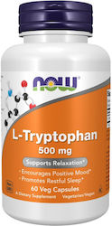 Now Foods L-Tryptophan 60 Φυτικές Κάψουλες Unflavoured