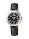 Citizen Watch Eco - Drive with Black Leather Strap FE1081-08E