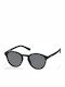 Polaroid Men's Sunglasses with Black Plastic Frame and Black Polarized Lens PLD1013/S D28/Y2