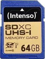 Intenso SDXC 64ГБ Клас 10 U1 UHS-I