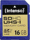 Intenso Premium SDHC 16GB Clasa 10 U1 UHS-I