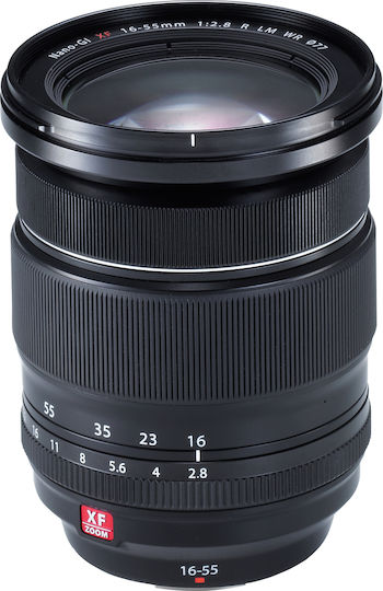 Fujifilm Crop Obiectiv Foto Fujinon XF 16-55mm f/2.8 R LM WR Zoom standard pentru Montura Fujifilm X Black