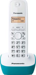 Panasonic KX-TG1611 Ασύρματο Τηλέφωνο Λευκό/Μπλέ