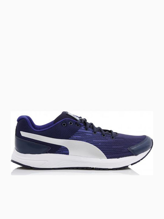 Puma Herren Sportschuhe Laufen Blau