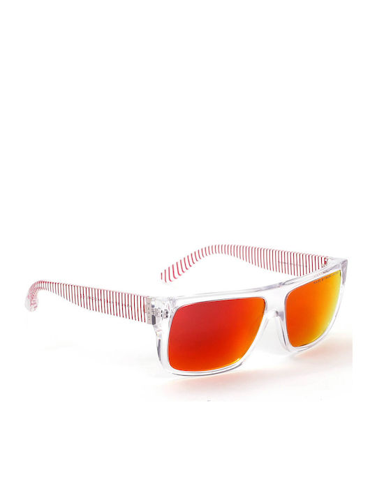 Marc Jacobs Sonnenbrillen mit Transparent Rahmen und Rot Spiegel Linse MMJ 096/N/S W7B/UZ