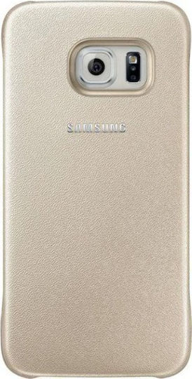 Samsung Back Cover Πλαστικό Χρυσό (Galaxy S6)