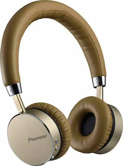 Pioneer SE-MJ561BT Fără fir Bluetooth On Ear Căști cu 15 ore de Funcționare Maro