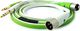 Oyaide d+ TXM class B XLR male to 6.3mm male 2m Cable Green