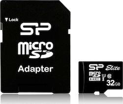 Silicon Power microSDHC 32GB Clasa 10 U1 UHS-I cu adaptor
