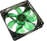 Cooltek Silent Fan 120mm Green LED