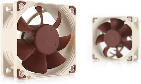 Noctua NF-A6x25 Case Fan 60mm 3000rpm 17.19cfm Without LED Lighting And 4-Pin PWM Connection Brown