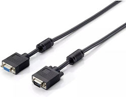 Equip Cablu VGA - VGA femelă Negru 1m (118800)