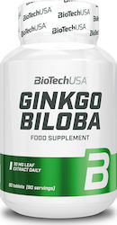 Biotech USA Ginkgo Biloba 90 ταμπλέτες