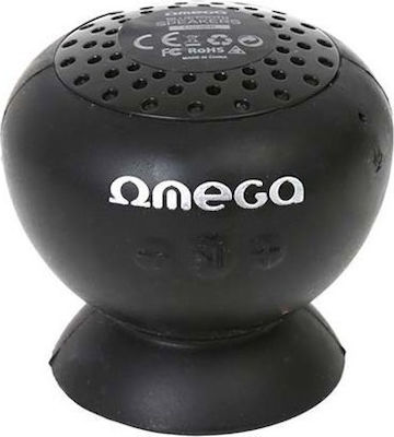 Omega OG46 Splash Bluetooth Speaker 3W with Battery Life up to 3 hours Black