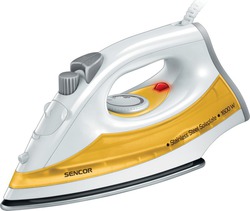 Sencor Steam Iron 1600W with Stainless Steel Plate and Continuous Steam Supply 20g/min