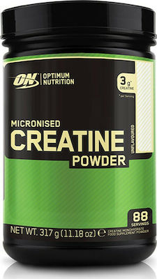 Optimum Nutrition Micronised Creatine Powder Necondimentat 317gr