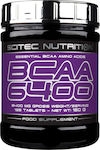 Scitec Nutrition BCAA 6400 125 Registerkarten Ungesüßt