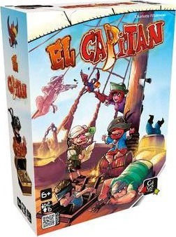 Gigamic Board Game El Capitan for 2-6 Players 6+ Years GIG49 (EN)