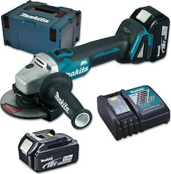 Makita DGA504RTJ Τροχός 125mm Μπαταρίας Brushle...