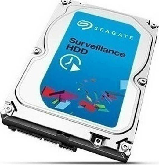 Seagate Surveillance HDD 6TB Hard Drive 3.5" SATA III 7200rpm with 128MB Cache for Recorder