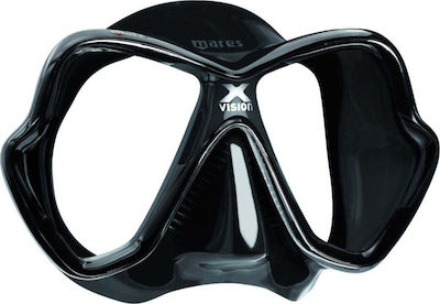 Mares Silicone Diving Mask Black 1102254