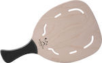 My Morseto Strandracket Beige 380gr mit Schrägem Griff Schwarze