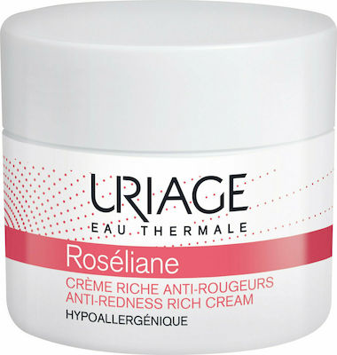 Uriage Rosaliane Reich 24h Feuchtigkeitsspendend Creme Gesicht für Empfindliche Haut 40ml