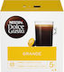 Nescafe Kaffee- und Getränkekapseln Espresso Grande Kompatibilität mit Maschine Dolce Gusto 16 Stück